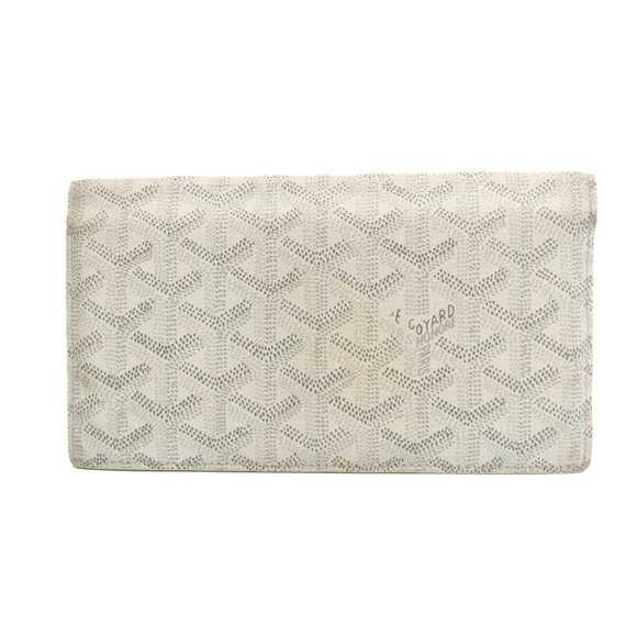 GOYARD Accessories - Goyard Richelieu Women,Men Leather,Coated Canvas Long Wallet (bi-fold) Gray,W...